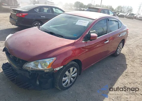 2015 Nissan Sentra Sv z USA, uszkodzony, nr VIN 3N1AB7AP4FY381419